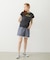 LINE LOGO FRENCH SLEEVE TOP