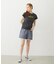 LINE LOGO FRENCH SLEEVE TOP