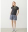 LINE LOGO FRENCH SLEEVE TOP