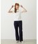 LINE LOGO FRENCH SLEEVE TOP