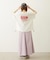 MILKFED. DRAWSTRING BIG S/S TEE
