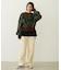 HEART ARGYLE KNIT TOP