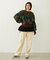 HEART ARGYLE KNIT TOP