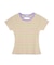 OPEN BACK STRIPE S/S TOP