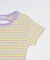 OPEN BACK STRIPE S/S TOP