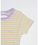 OPEN BACK STRIPE S/S TOP