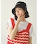 WAVE PATTERN KNIT CAMISOLE