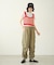 WAVE PATTERN KNIT CAMISOLE