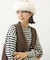 BAR LOGO STRIPED TOP