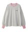 BAR LOGO STRIPED TOP