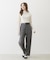 OVERLOCK STITCHED TOP