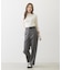OVERLOCK STITCHED TOP