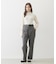 OVERLOCK STITCHED TOP