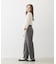 OVERLOCK STITCHED TOP