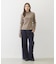 OVERLOCK STITCHED TOP