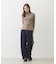 OVERLOCK STITCHED TOP