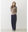 OVERLOCK STITCHED TOP