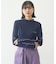 OVERLOCK STITCHED TOP