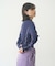 OVERLOCK STITCHED TOP