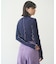 OVERLOCK STITCHED TOP