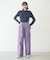 OVERLOCK STITCHED TOP