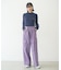 OVERLOCK STITCHED TOP