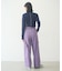 OVERLOCK STITCHED TOP