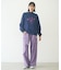 OVERLOCK STITCHED TOP