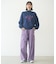 OVERLOCK STITCHED TOP