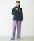 OVERLOCK STITCHED TOP