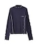 OVERLOCK STITCHED TOP