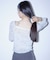 MILKFED. x LANIE USAGI MESHED TOP