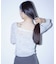 MILKFED. x LANIE USAGI MESHED TOP