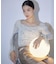 MILKFED. x LANIE USAGI MESHED TOP