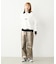 BAR LOGO HALF ZIP TOP