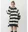 STRIPED TUNIC SWEATSHIRT