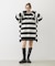 STRIPED TUNIC SWEATSHIRT
