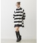 STRIPED TUNIC SWEATSHIRT
