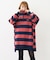 STRIPED TUNIC SWEATSHIRT