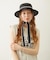 TRIMMED RIBBON BOATER HAT