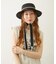 TRIMMED RIBBON BOATER HAT