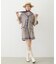 TRIMMED RIBBON BOATER HAT