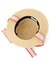 TRIMMED RIBBON BOATER HAT