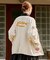 MANY PATCHED COLLARLESS JACKET