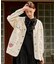 MANY PATCHED COLLARLESS JACKET