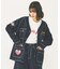 MANY PATCHED COLLARLESS JACKET
