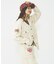 MANY PATCHED COLLARLESS JACKET