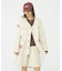 MANY PATCHED COLLARLESS JACKET