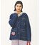 MANY PATCHED COLLARLESS JACKET