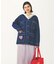 MANY PATCHED COLLARLESS JACKET